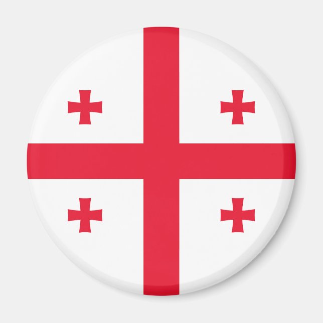 Imán Bandera de Georgia (Frente)