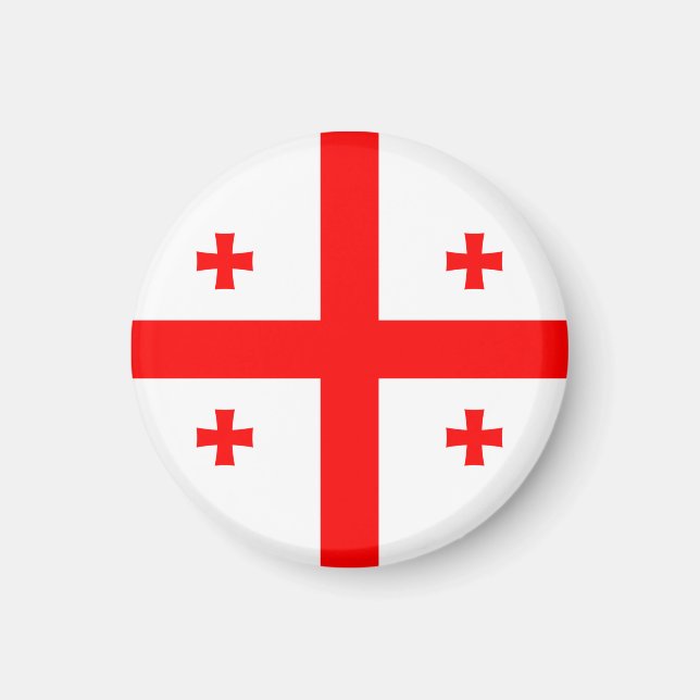 Imán Bandera de Georgia (Frente)