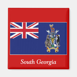 Imán Bandera de Georgia del Sur