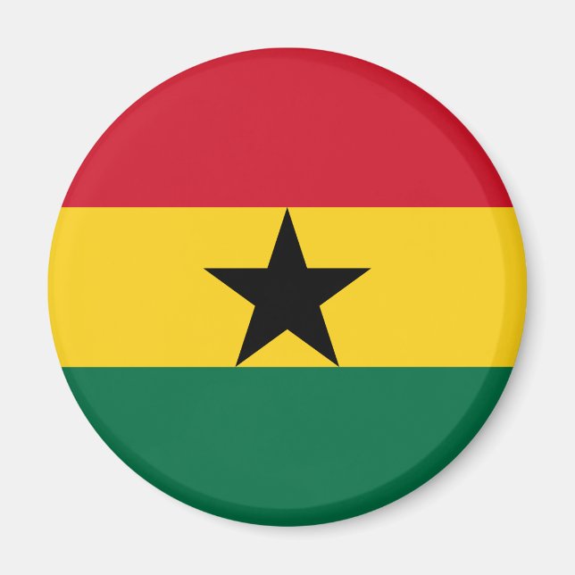 Imán Bandera de Ghana (Frente)