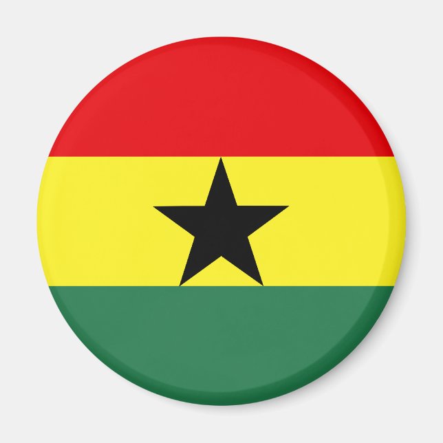 Imán Bandera de Ghana (Frente)