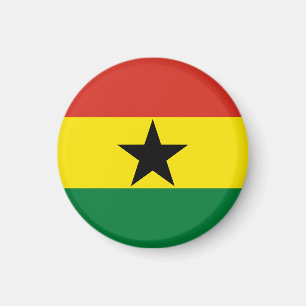 Imán bandera de Ghana
