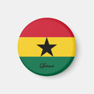 Imán Bandera de Ghana y África - hinchas de viajes y de