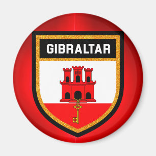 Imán Bandera de Gibraltar
