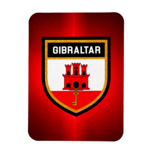 Imán Bandera de Gibraltar