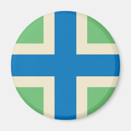 Imán Bandera de Gloucestershire (condado británico)