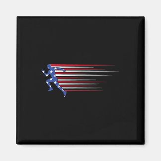 Imán Bandera de gorila Americana Gafas divertidas Patri