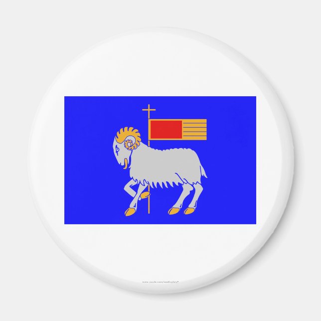 Imán Bandera de Gotlands län (Frente)