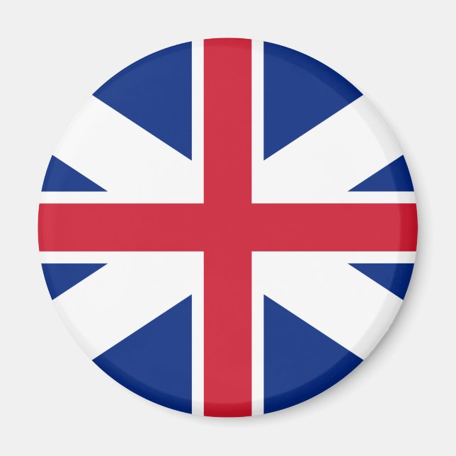 Imán Bandera de Gran Bretaña (1707-1800) (Frente)