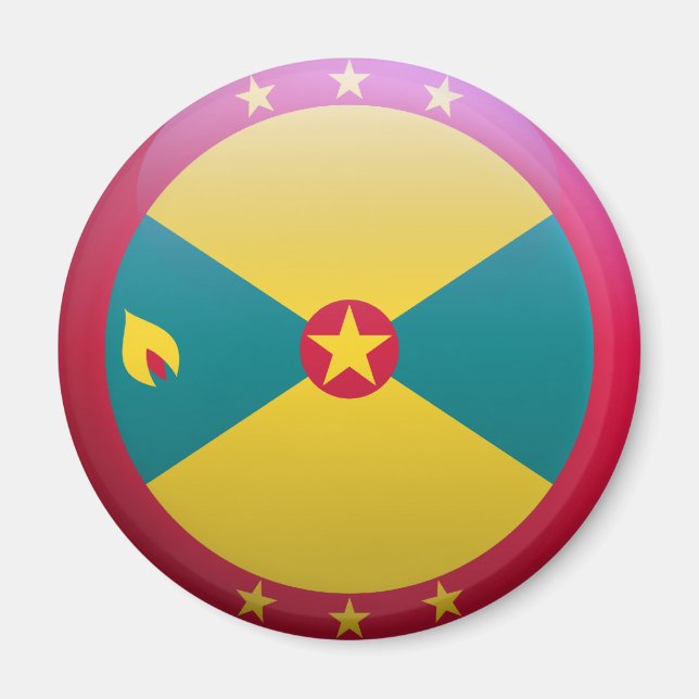 Imán Bandera de Granada (Frente)