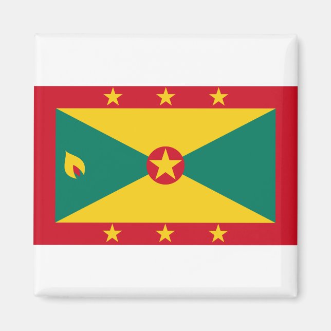 Imán Bandera de Granada (Frente)
