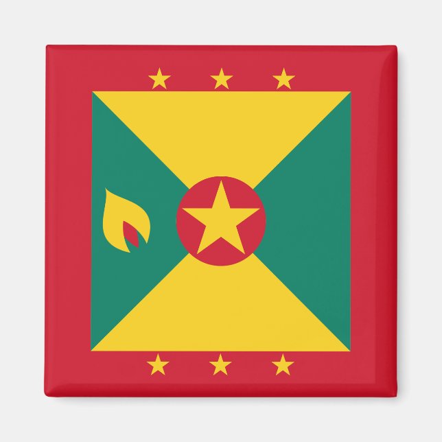 Imán Bandera de Granada (Frente)
