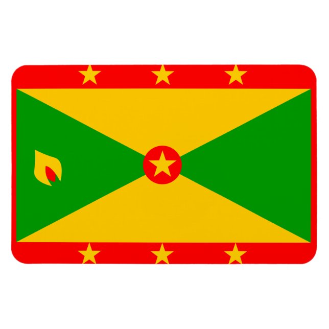 Imán Bandera de Granada (Horizontal)