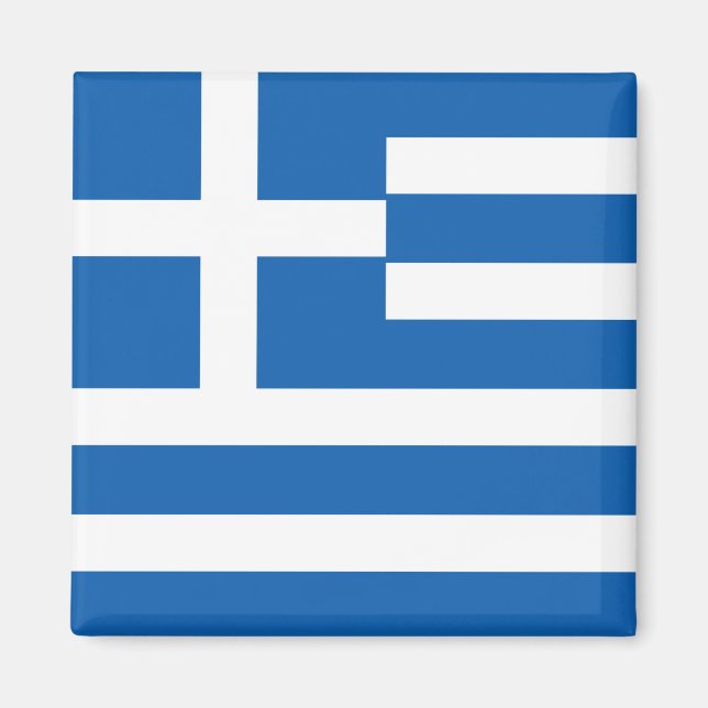 Imán Bandera de Grecia (Frente)
