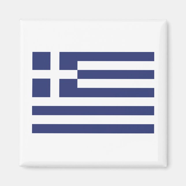 Imán Bandera de Grecia (Frente)