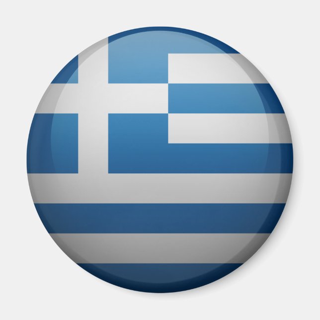 Imán Bandera de Grecia (Frente)