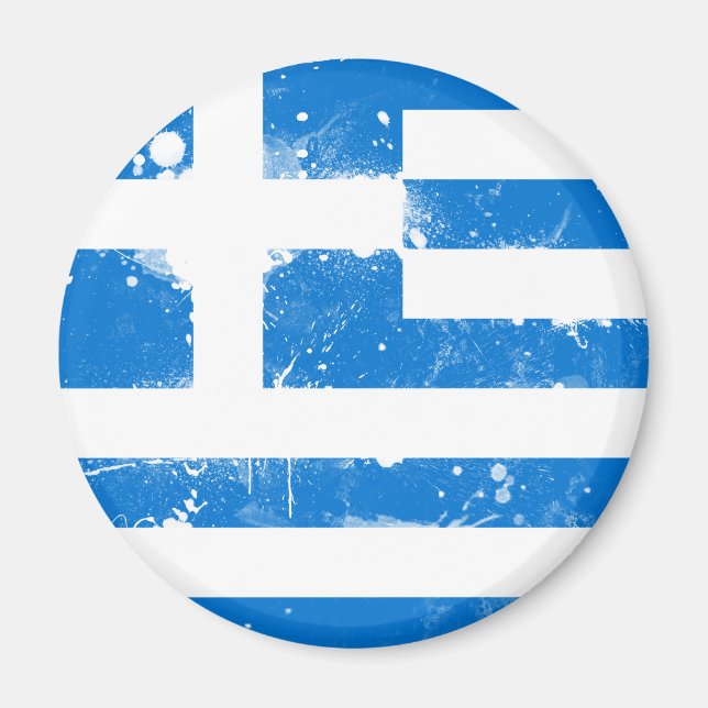 Imán Bandera de Grecia (Frente)