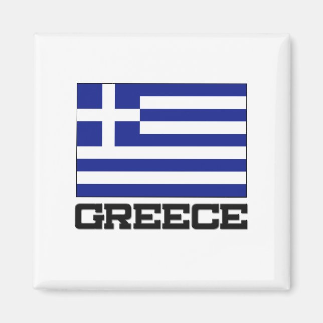 Imán Bandera de Grecia (Frente)