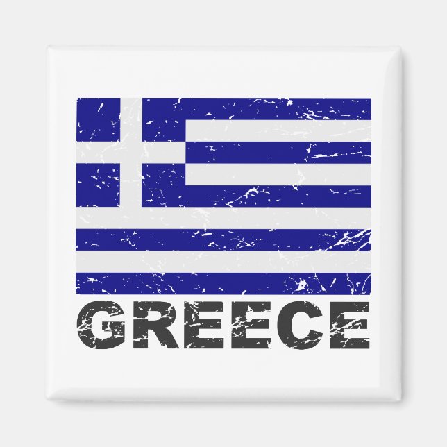 Imán Bandera de Grecia (Frente)
