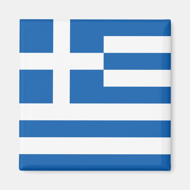 Imán Bandera de Grecia (Frente)