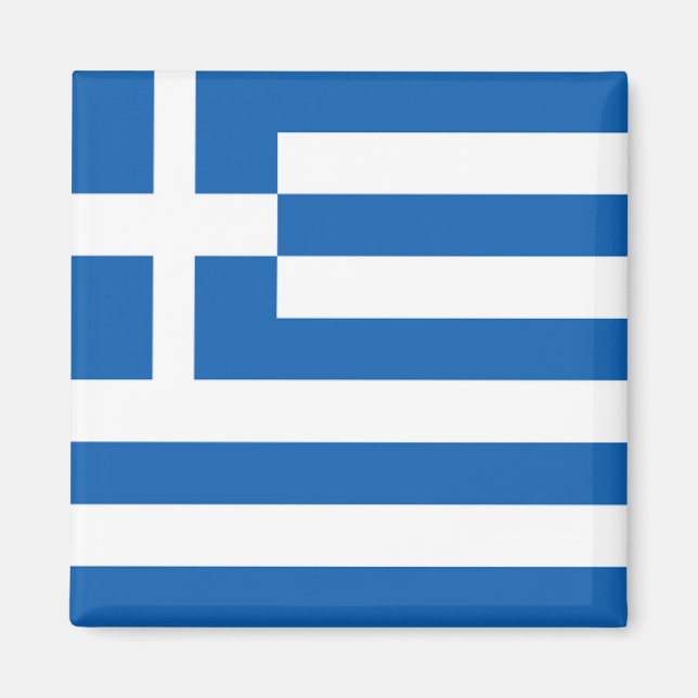 Imán Bandera de Grecia (Frente)