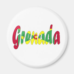Imán Bandera de Grenada