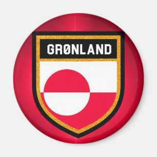 Imán Bandera de Groenlandia