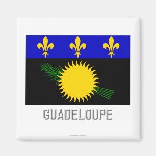 Imán Bandera de Guadalupe con nombre