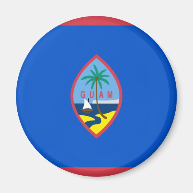 Imán Bandera de Guam (Frente)