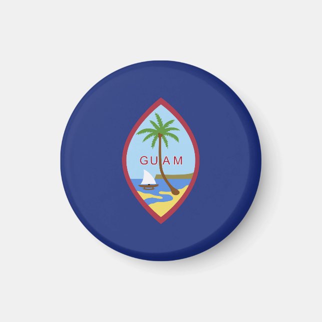 Imán Bandera de Guam (Frente)