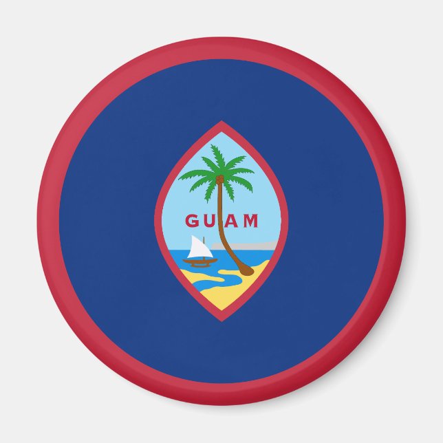 Imán Bandera de Guam (Frente)