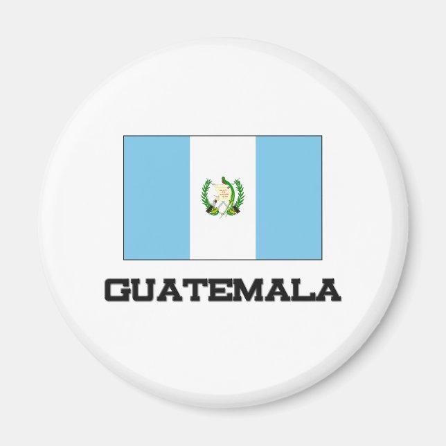 Imán Bandera de Guatemala (Frente)