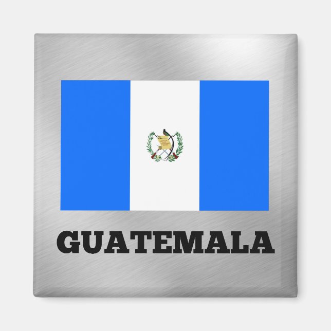 Imán Bandera de Guatemala (Frente)