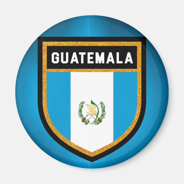 Imán Bandera de Guatemala (Frente)
