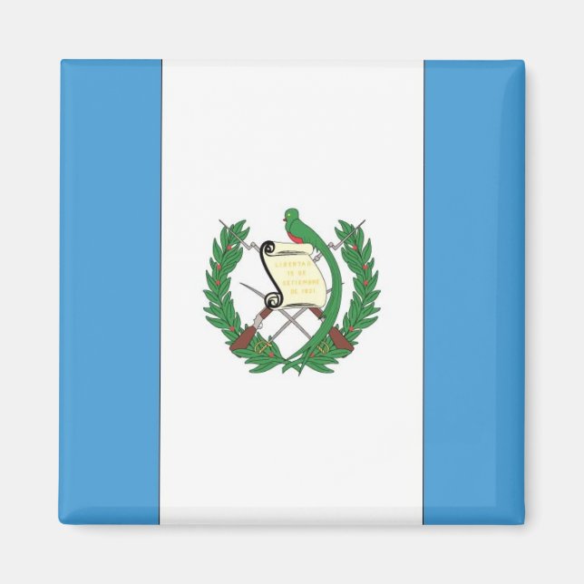 Imán Bandera de Guatemala (Frente)