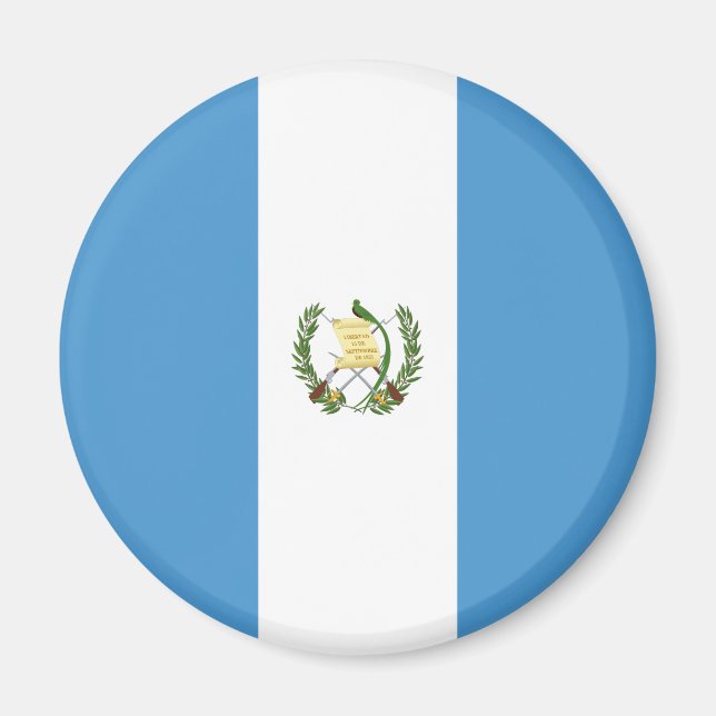 Imán Bandera de Guatemala (Frente)