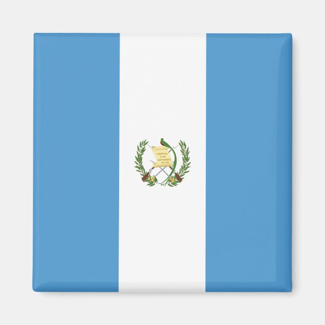 Imán Bandera de Guatemala (Guatemala) (Frente)