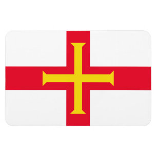 Imán Bandera de Guernsey
