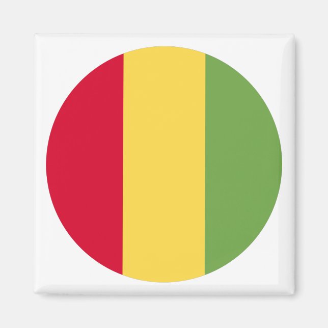 Imán Bandera de Guinea (Frente)