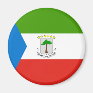 Imán Bandera de Guinea Ecuatorial