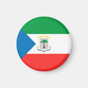 Imán Bandera de Guinea Ecuatorial