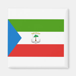 Imán Bandera de Guinea Ecuatorial
