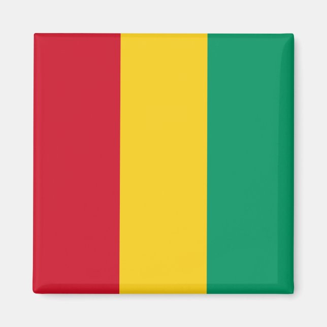 Imán Bandera de Guinea (país africano) (Frente)