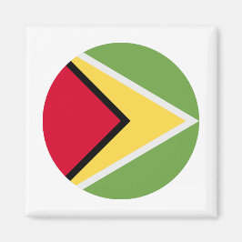 Imán Bandera de Guyana