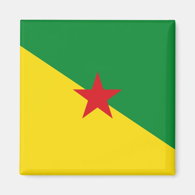 Imán Bandera de Guyane GF (Frente)