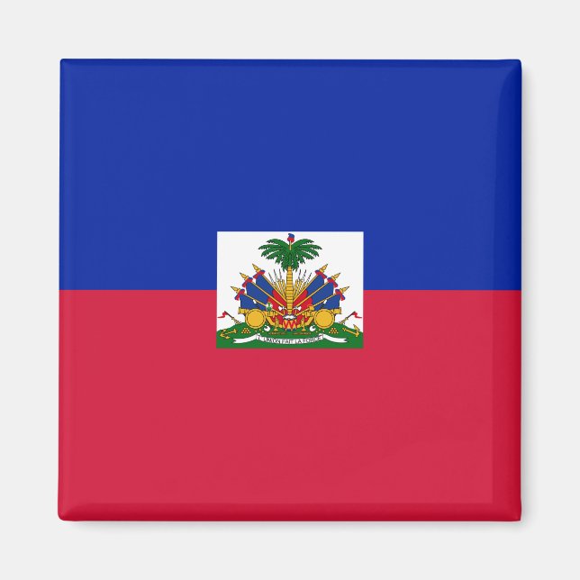 Imán Bandera de Haití (haitiana) (Frente)