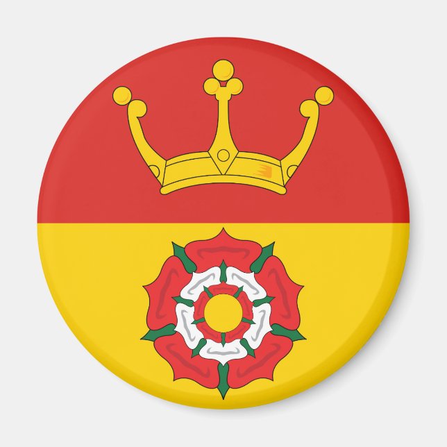 Imán Bandera de Hampshire (condado del Reino Unido) (Frente)