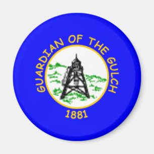 Imán Bandera de Helena, Montana