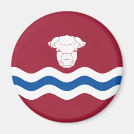 Imán Bandera de Herefordshire (condado del Reino Unido)