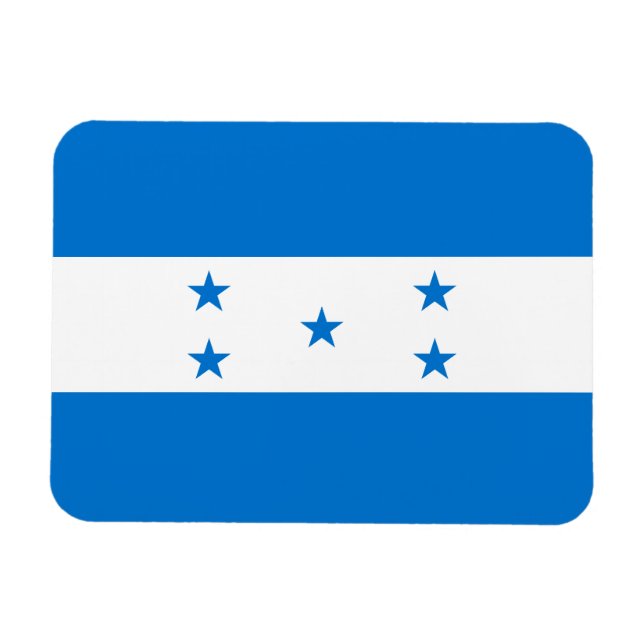 Imán Bandera de Honduras (Horizontal)